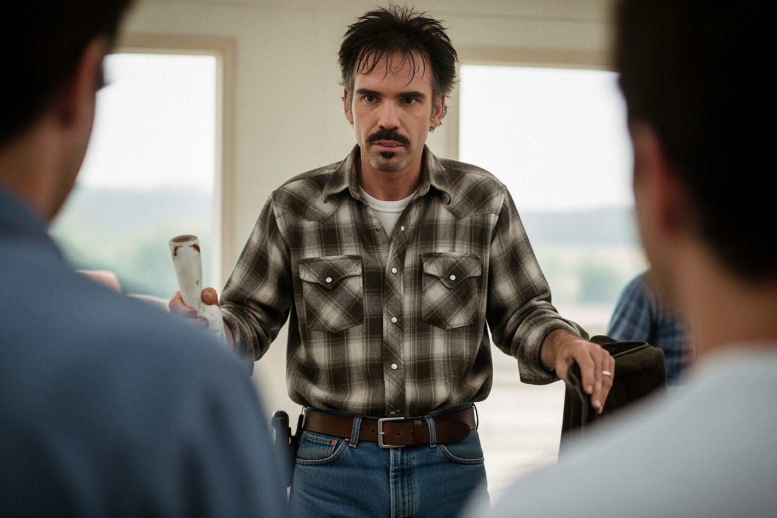 Billy Bob Thornton as Karl Childers in Sling Blade - billy bob thornton
