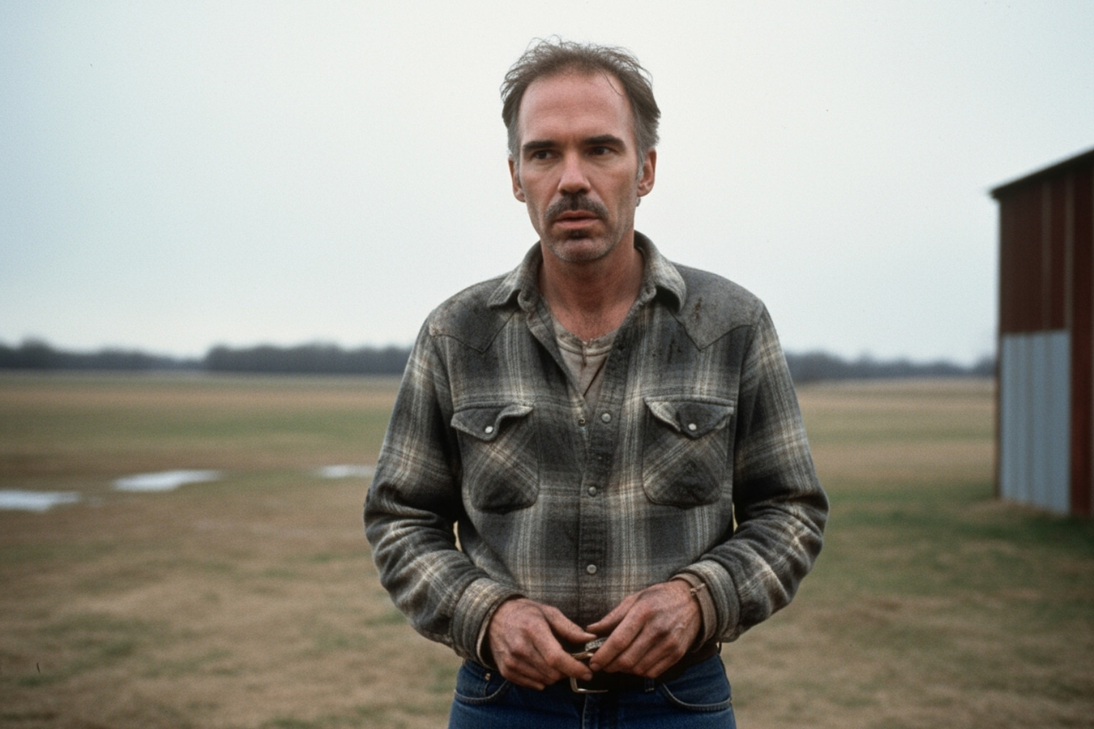 Billy Bob Thornton as Karl Childers in Sling Blade - billy bob thornton