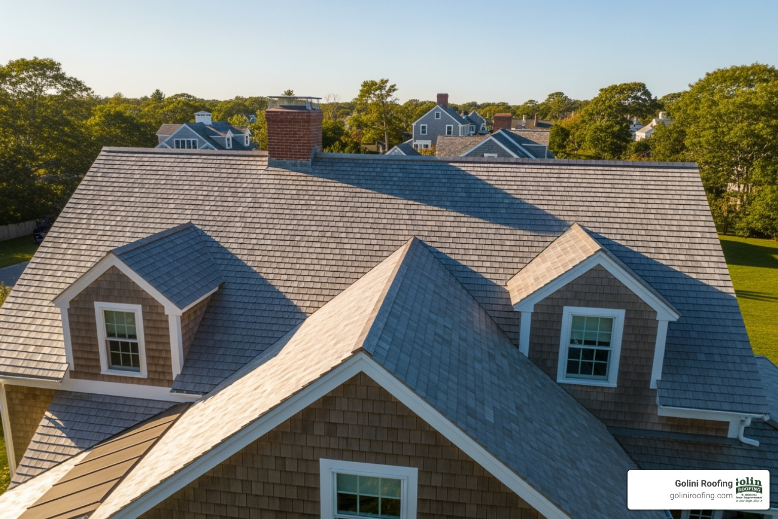 Beautifully maintained roof on an Ipswich home during a sunny day - roof repairs ipswich
