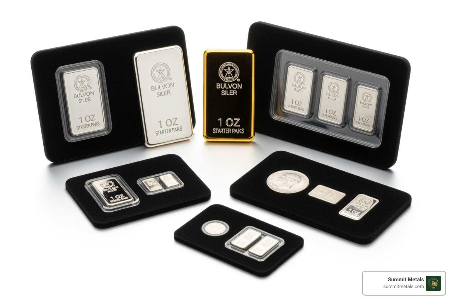 Visual representation of spot price plus premium showing how precious metals pricing works - silver bullion starter packs