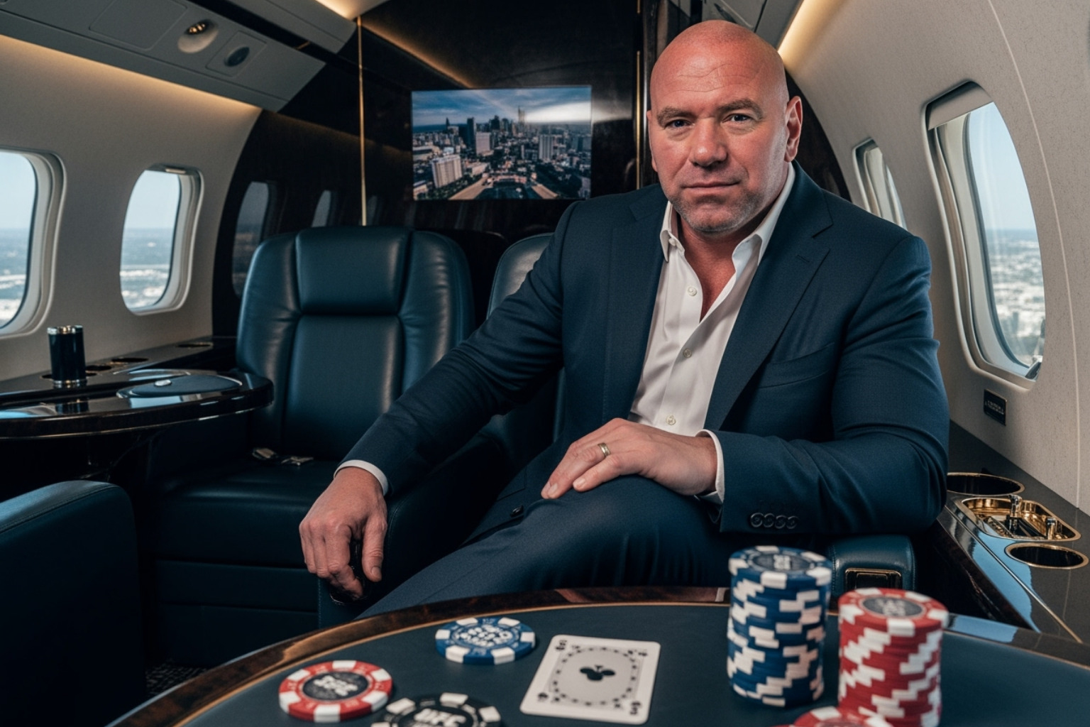 Early UFC event poster - dana white net worth