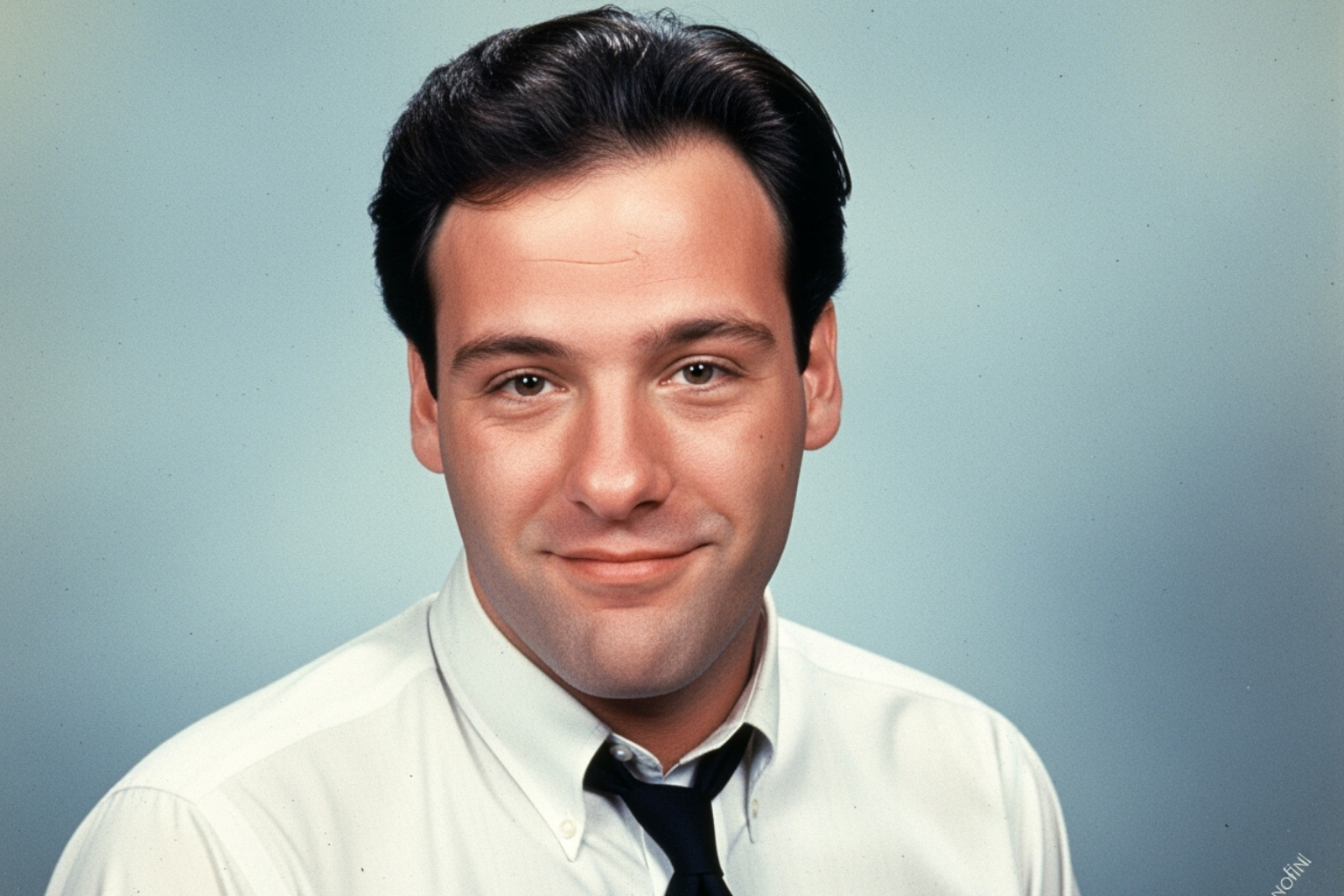 Young James Gandolfini from his high school yearbook at Park Ridge High School - James Gandolfini