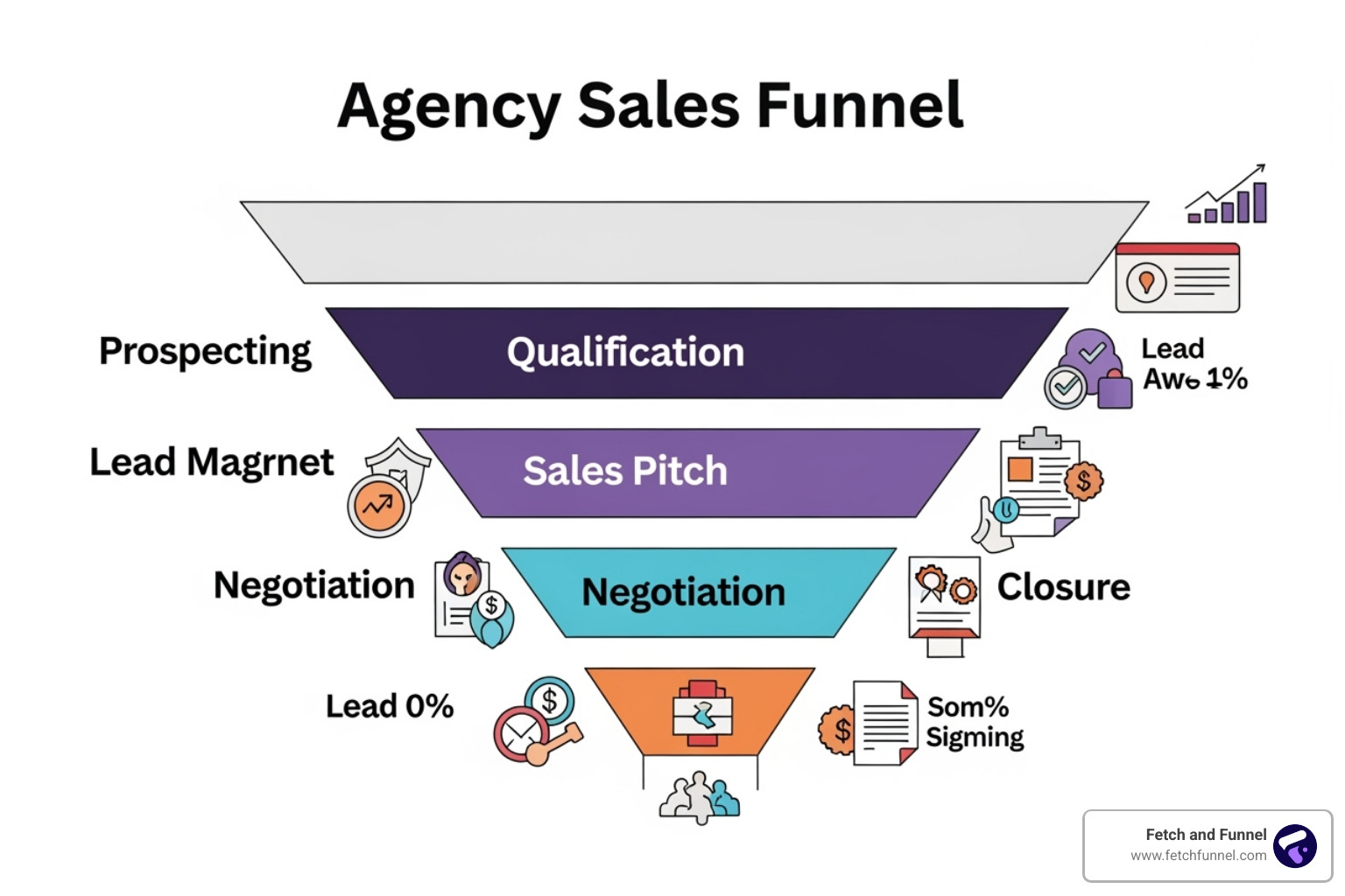 compelling lead magnet offer on a landing page - agency sales funnel
