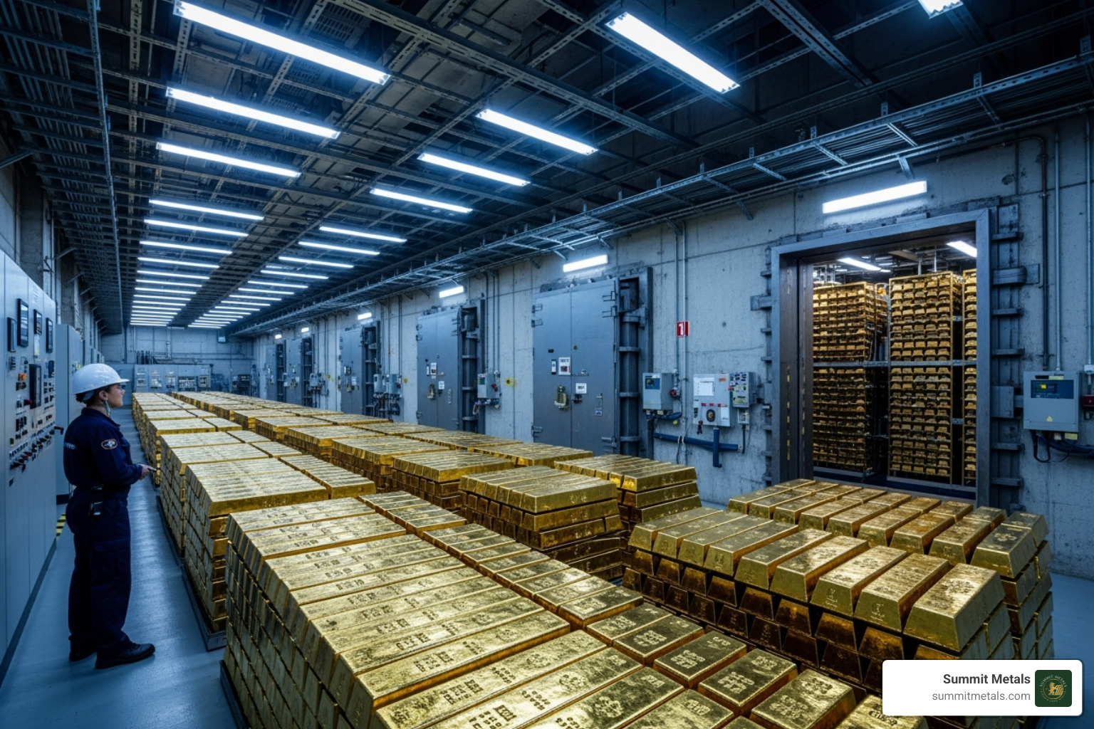 certificate of ownership for segregated gold bars - international gold storage