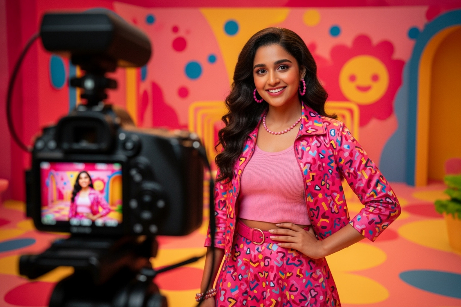 Ritu Arya in a scene from the movie Barbie, representing her latest Hollywood success - ritu arya