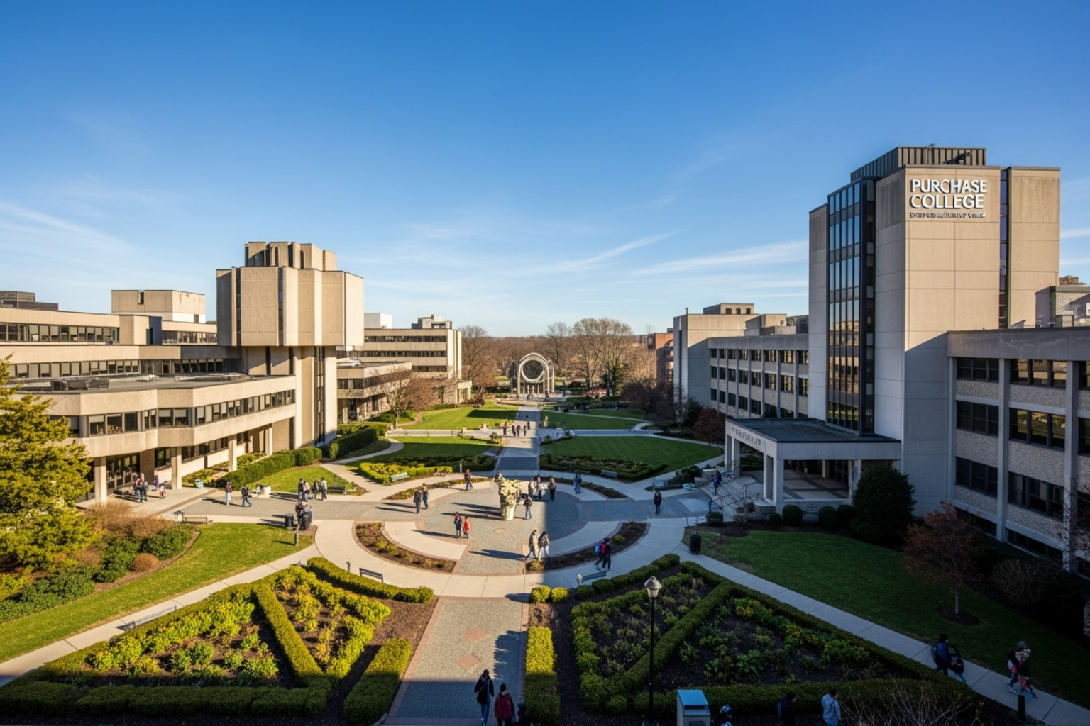 Purchase College campus - sean kaufman