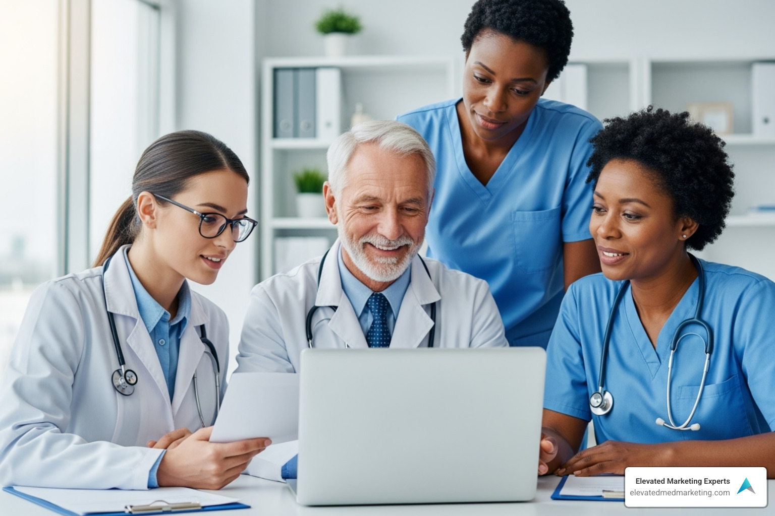 modern medical practice website displayed on desktop, tablet, and smartphone screens - medical marketing for doctors modern medical practice website displayed on desktop, tablet, and smartphone screens - medical marketing for doctors