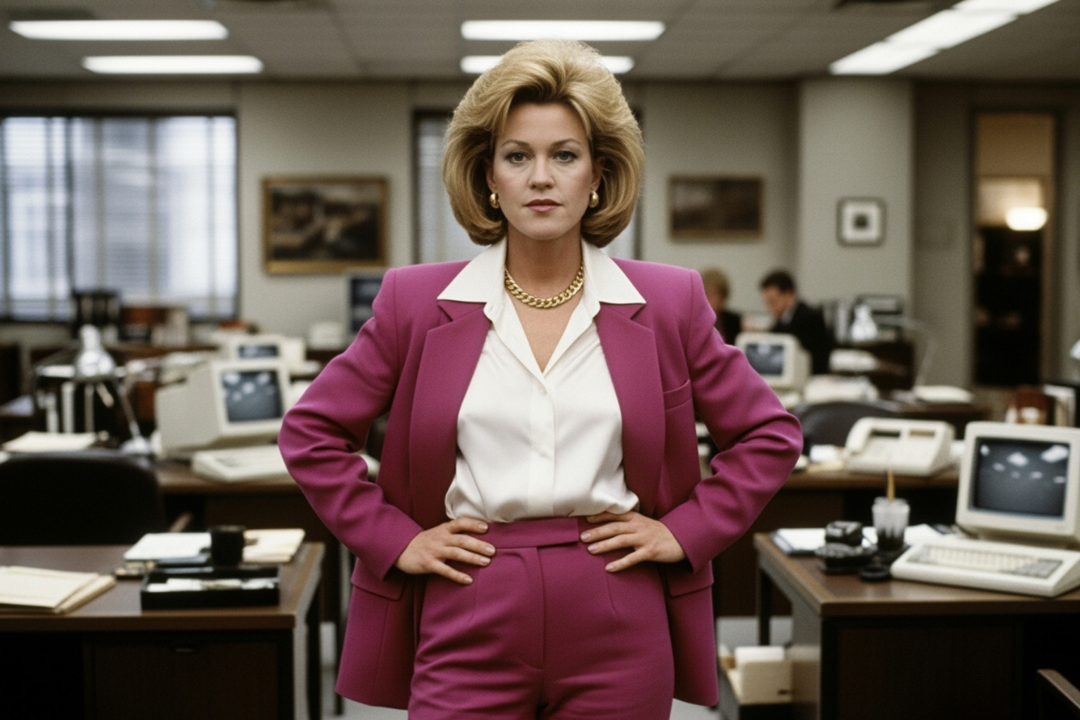 melanie griffith in working girl - melanie griffith