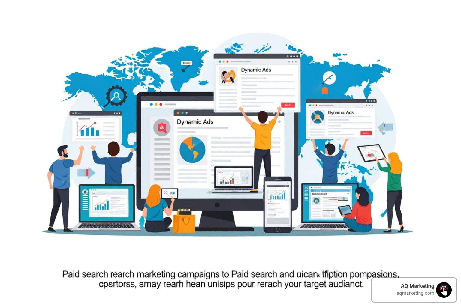 Google Ads campaign setup screen showing campaign goals, location targeting, and budget settings - paid search marketing campaigns Google Ads campaign setup screen showing campaign goals, location targeting, and budget settings - paid search marketing campaigns