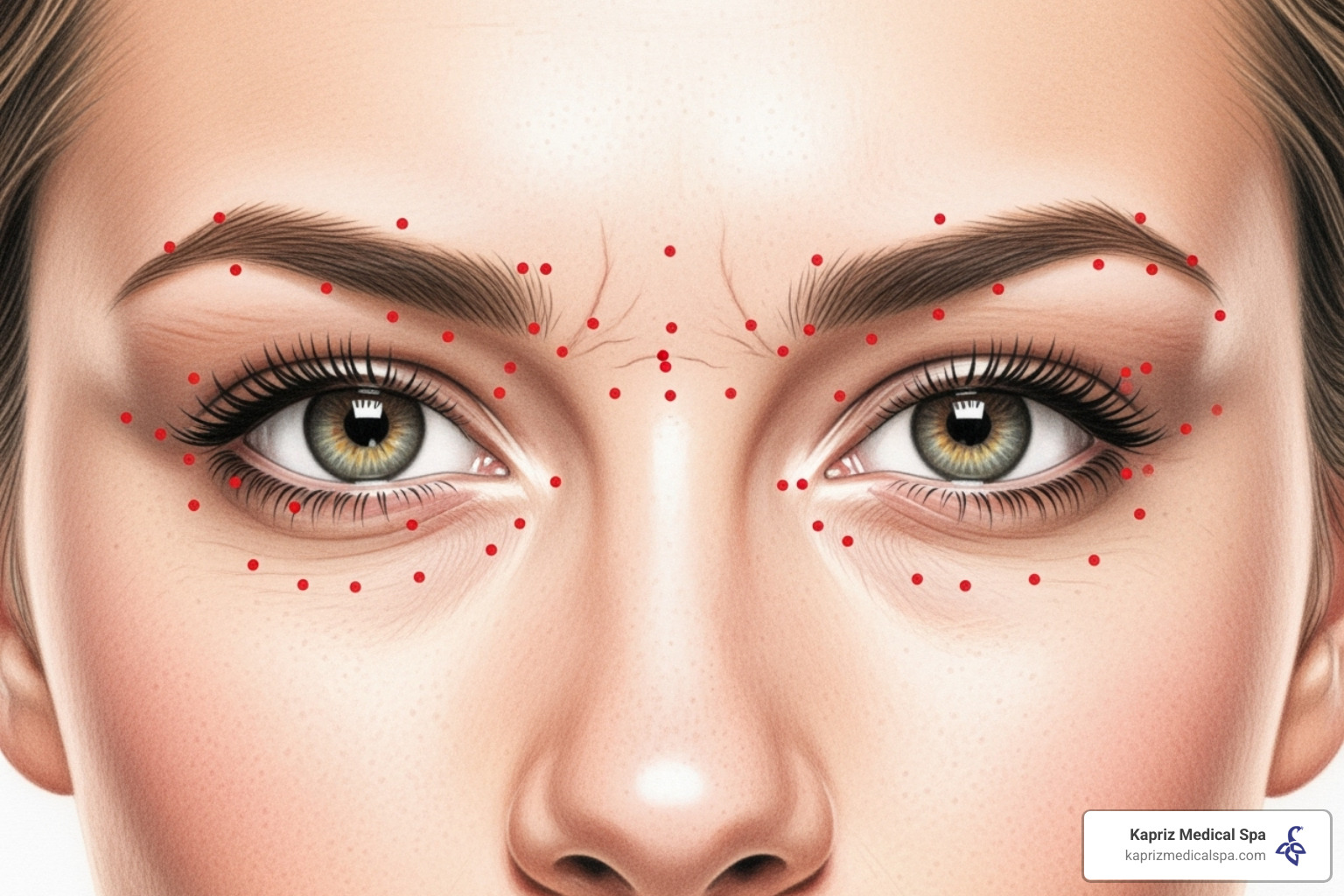 Common injection sites for cosmetic Botox - are botox injections used to relax wrinkles