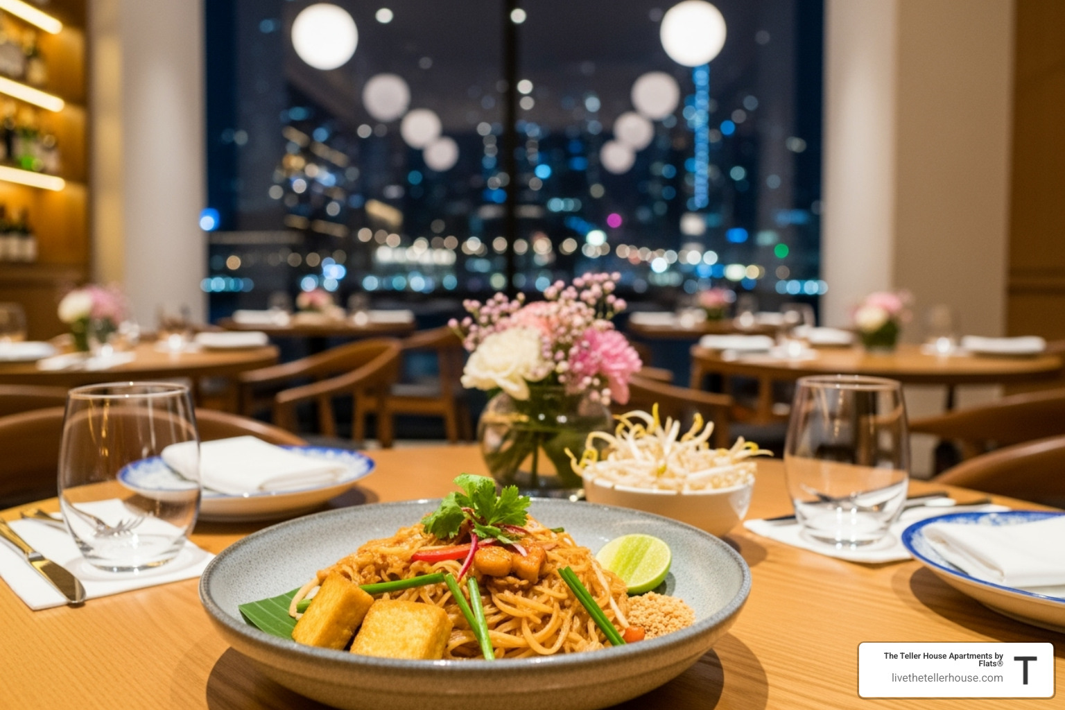 Thai restaurant dining options comparison - best Thai food Uptown