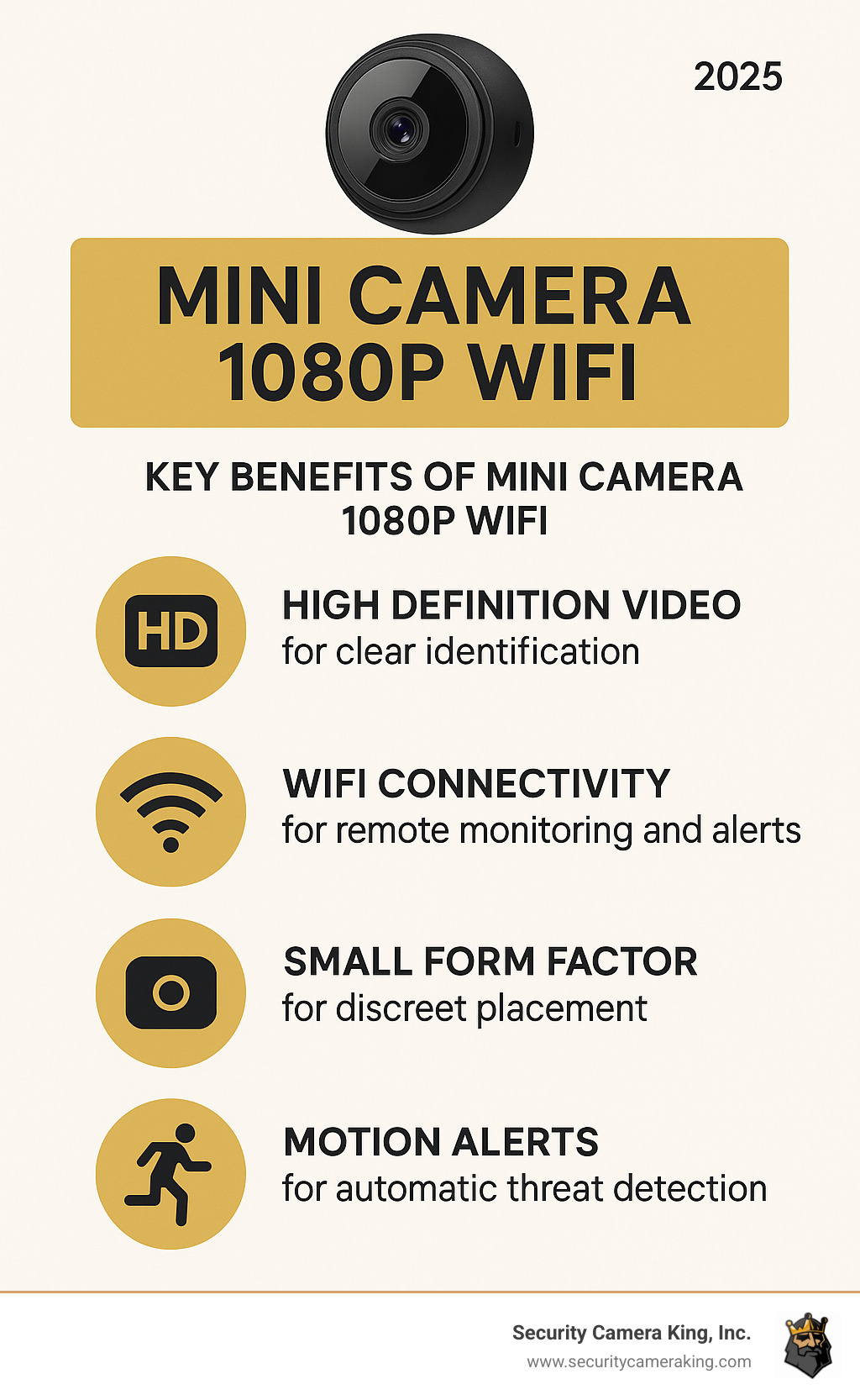 Curated visual reference: Small Form Factor Cameras Reference: Mini Camera 1080P WiFi 2025 Discreet Power
