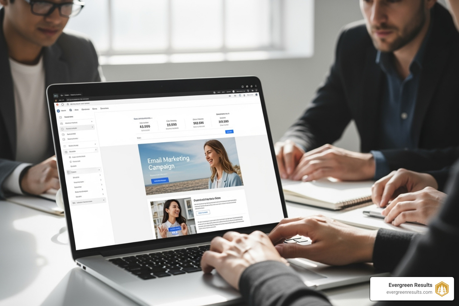 comparison of well-designed mobile-friendly email versus poorly designed email - email marketing best practices