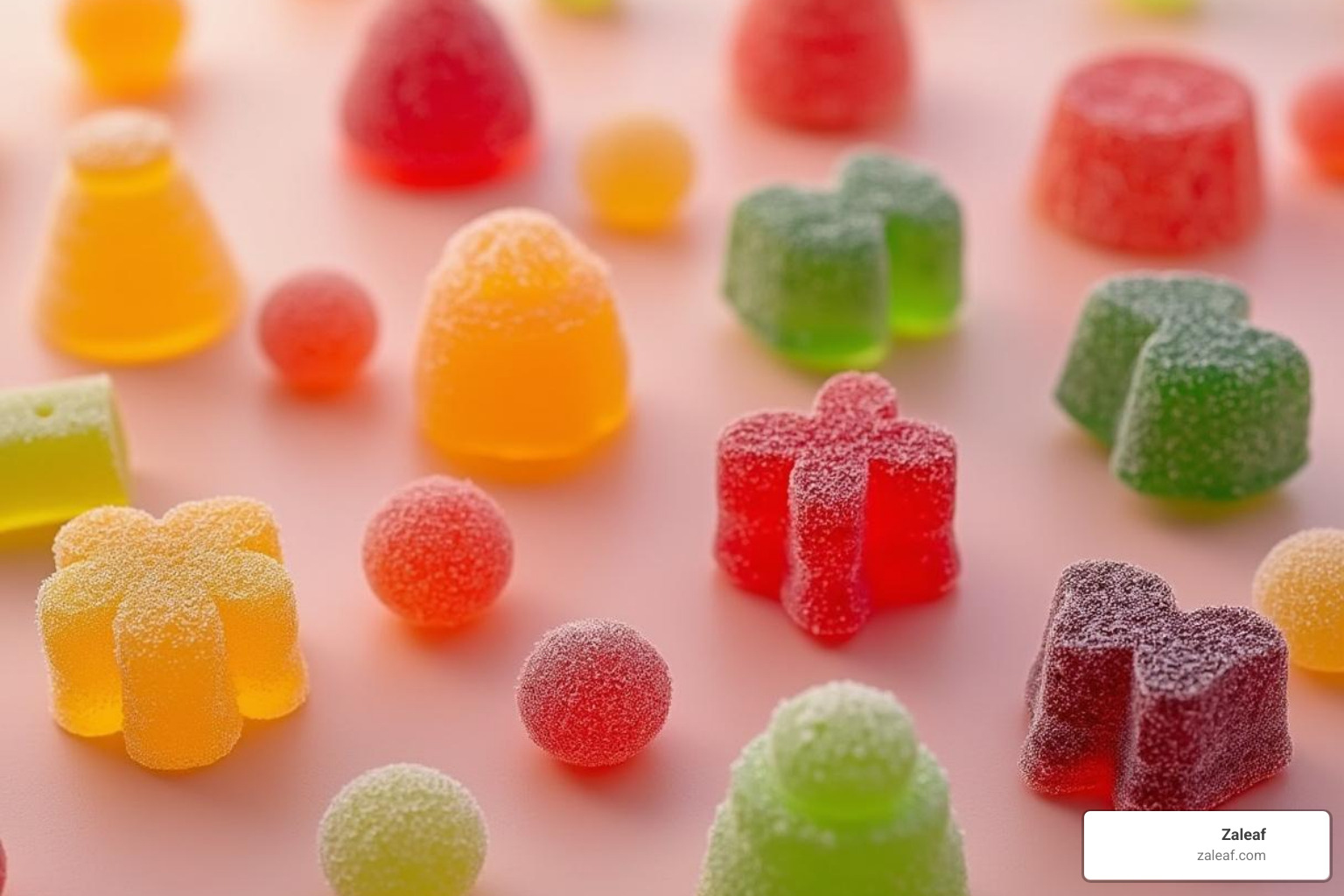 different types of gummies: classic fruit, sour, vegan, and sugar-free options - best-selling cannabis edibles