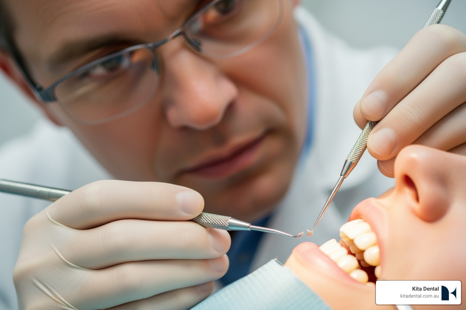 dentist applying composite resin - cosmetic bonding sydney dentist applying composite resin - cosmetic bonding sydney