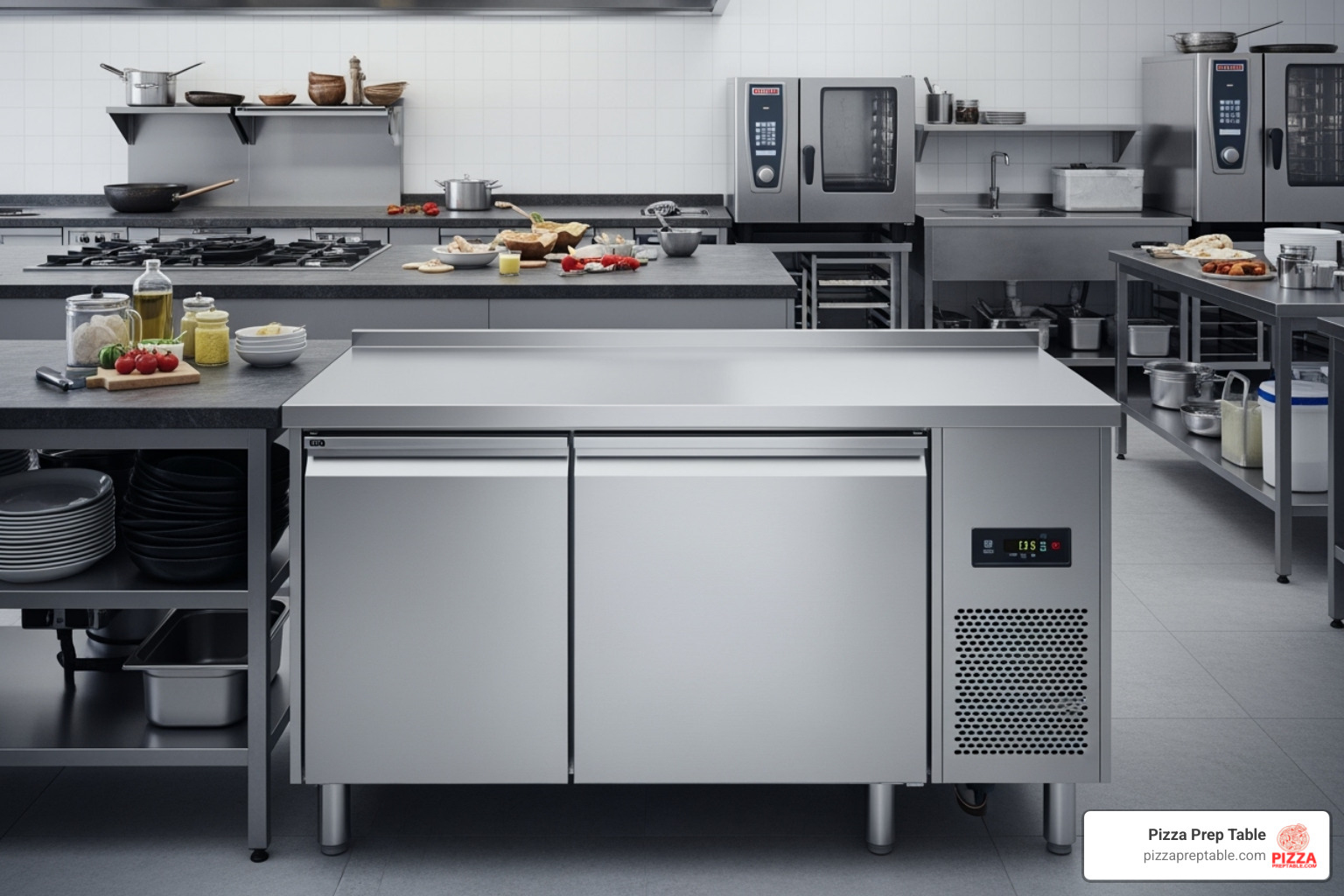 Chef AAA TUC48F freezer with worktop surface - under counter freezer for sale Chef AAA TUC48F freezer with worktop surface - under counter freezer for sale