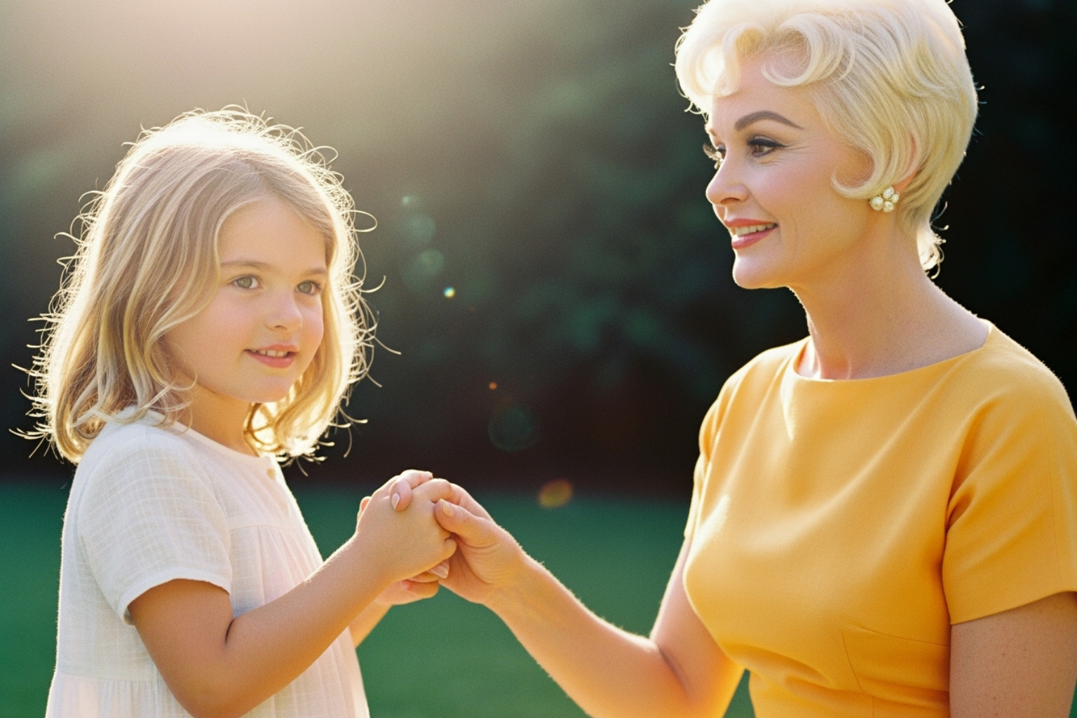 A young Mariska Hargitay with her mother, Jayne Mansfield - mariska hargitay 