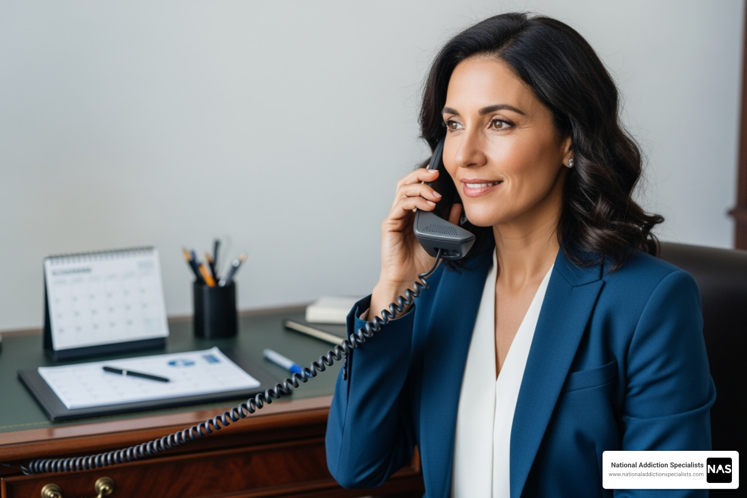 Person confidently making a phone call to schedule an appointment - suboxone clinic nashville tennessee