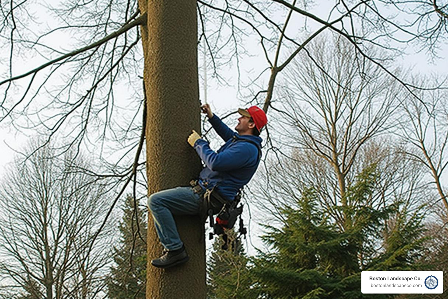 properly pruned tree versus a topped tree with unhealthy new growth - arborist