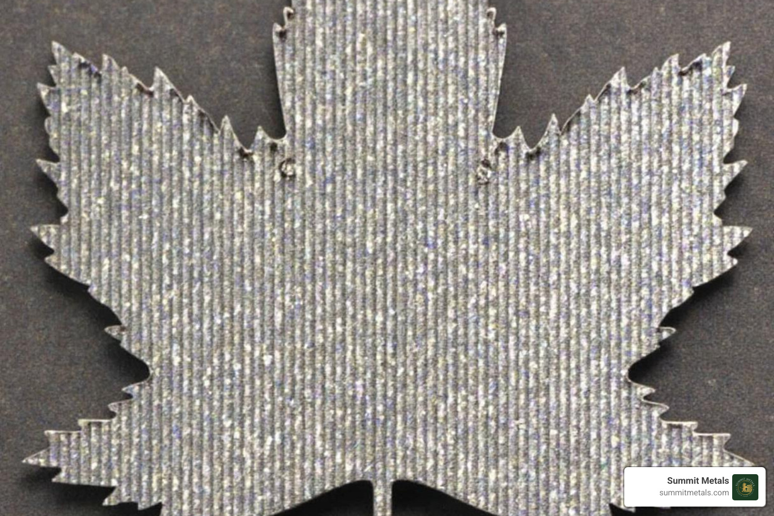 Image of the obverse of the 2025 Silver Maple Leaf coin, highlighting the King Charles III portrait - 2025 silver maple leaf