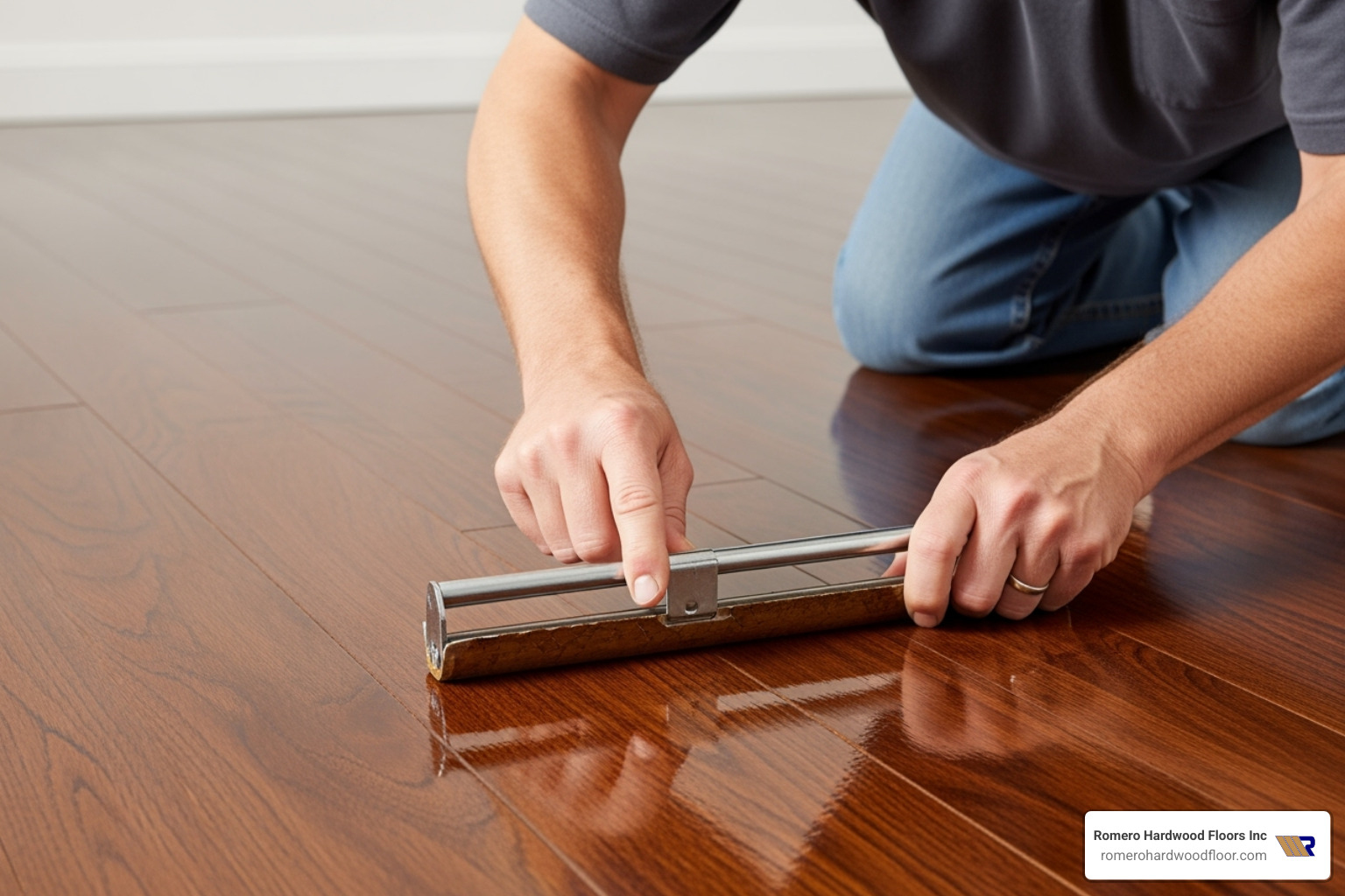 Applying polyurethane - finishing hardwood floors