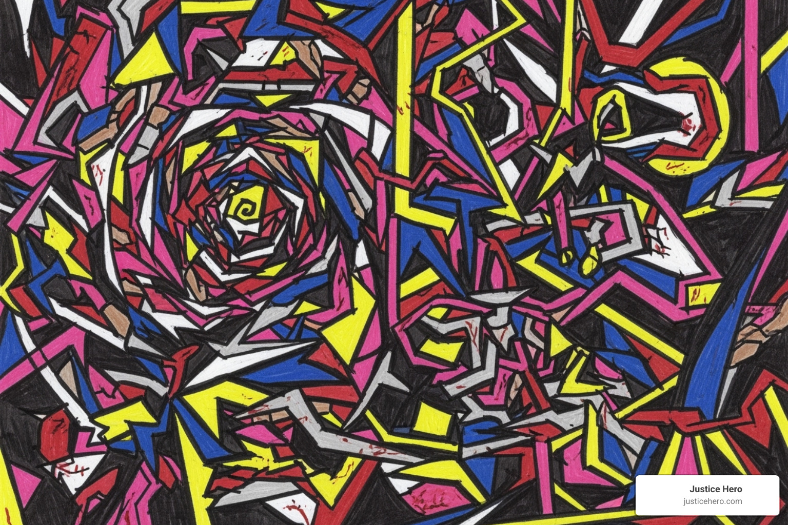 illustrating different forms of mistreatment in abstract ways - abuse