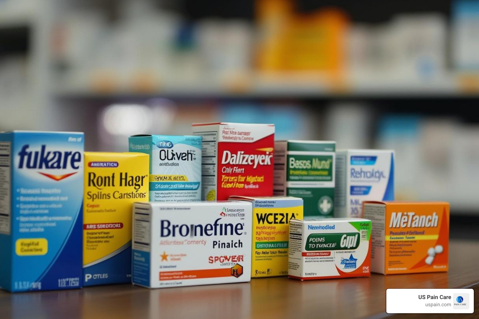 various over-the-counter and prescription medication boxes - non-opioid solutions for acute pain various over-the-counter and prescription medication boxes - non-opioid solutions for acute pain