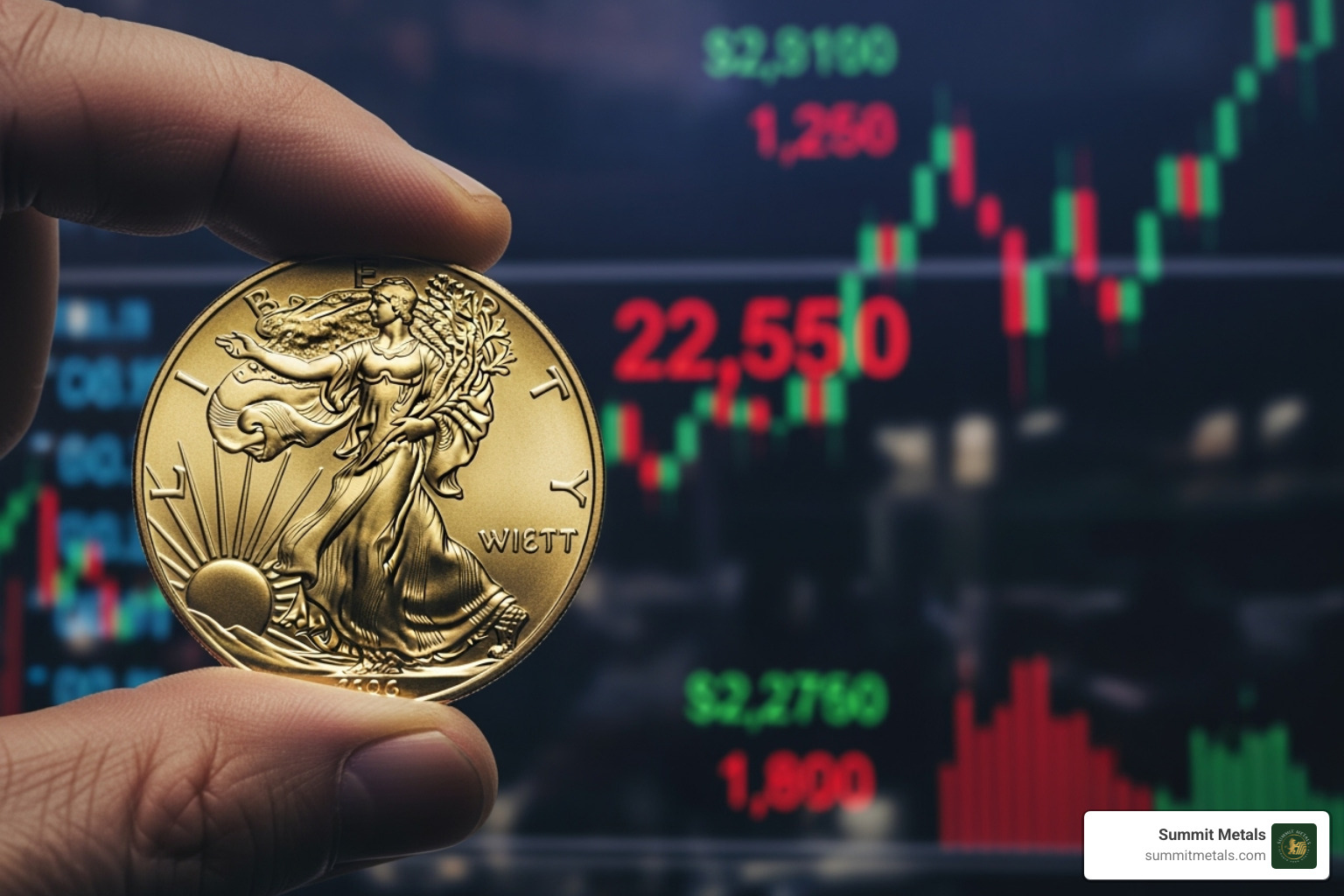 Line graph showing Silver Eagle sales spiking during a recession - eagle one dollar coin
