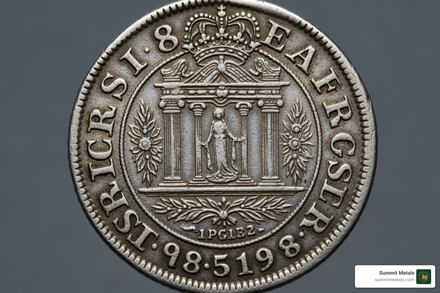 Spanish "Piece of Eight" - mexican silver dollar