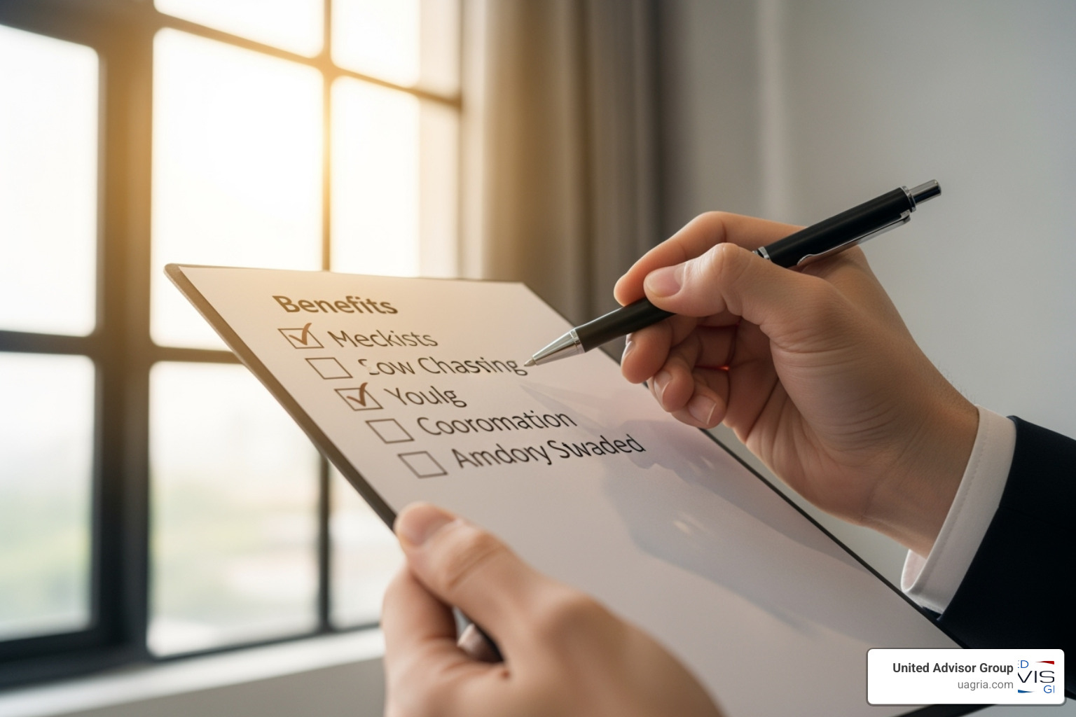 Client Benefits Checklist - independent advisor firms