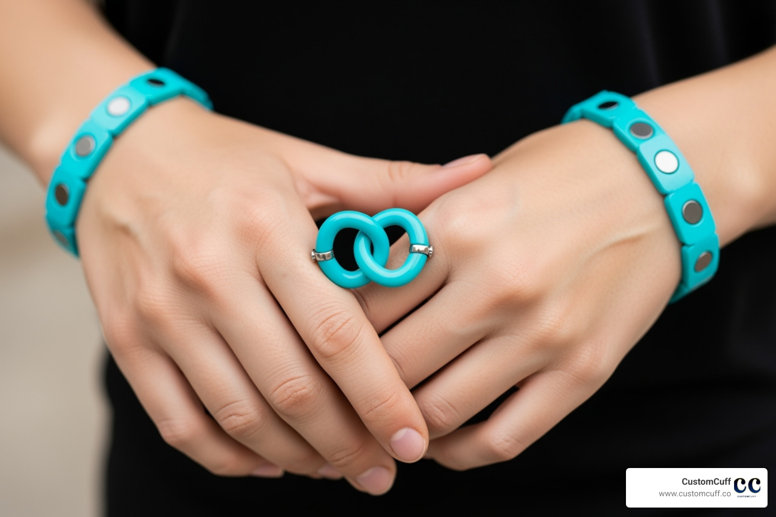 magnetic bracelets connecting - customized couple bracelets