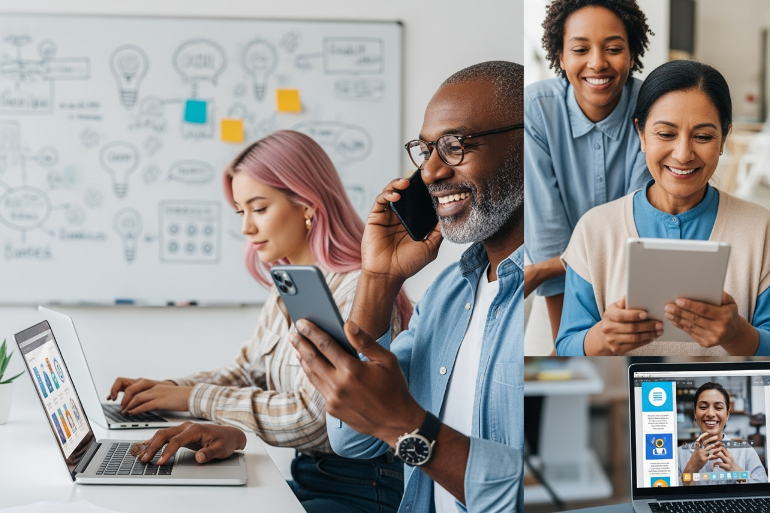 an AI-powered dashboard showing predictive analytics - tech tools for small businesses