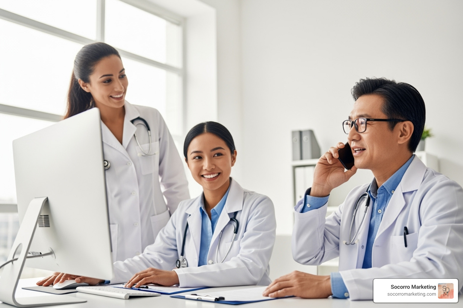 CRM dashboard for a medical practice - medical lead generation