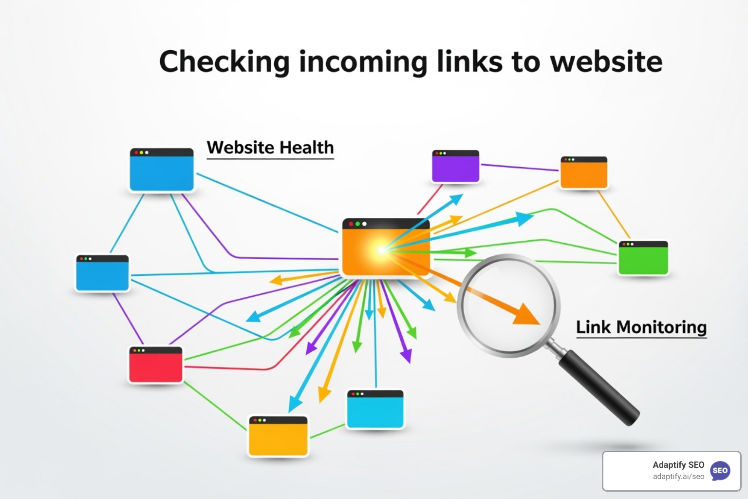 a disavow file - check incoming links to website
