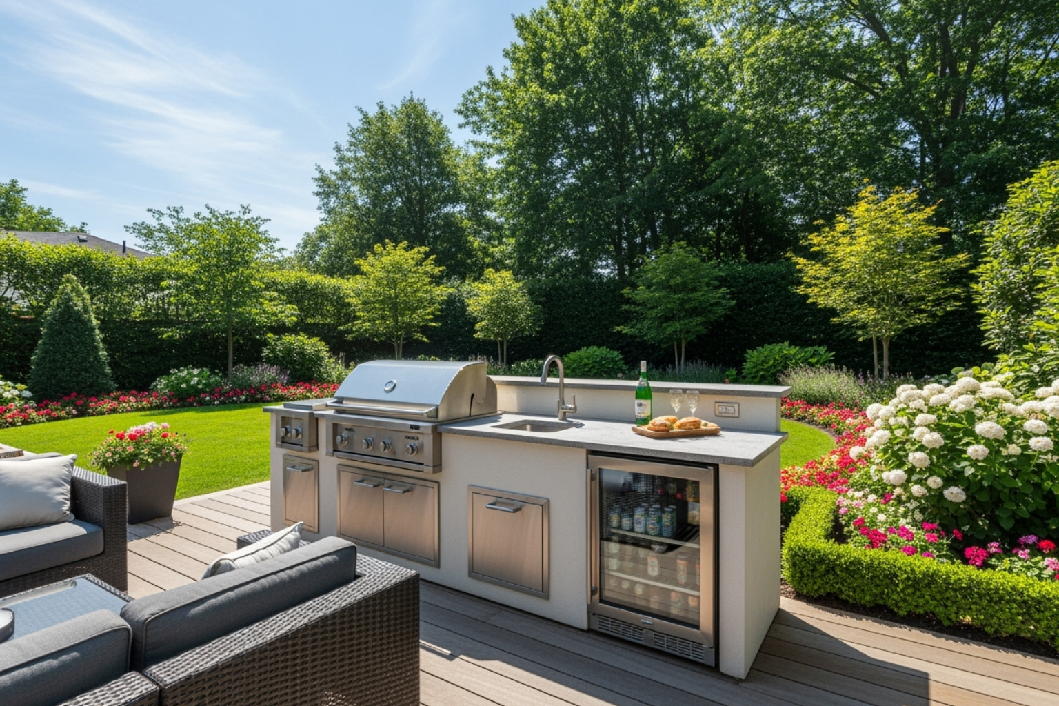 outdoor kitchens - barbecues and outdoor kitchens
