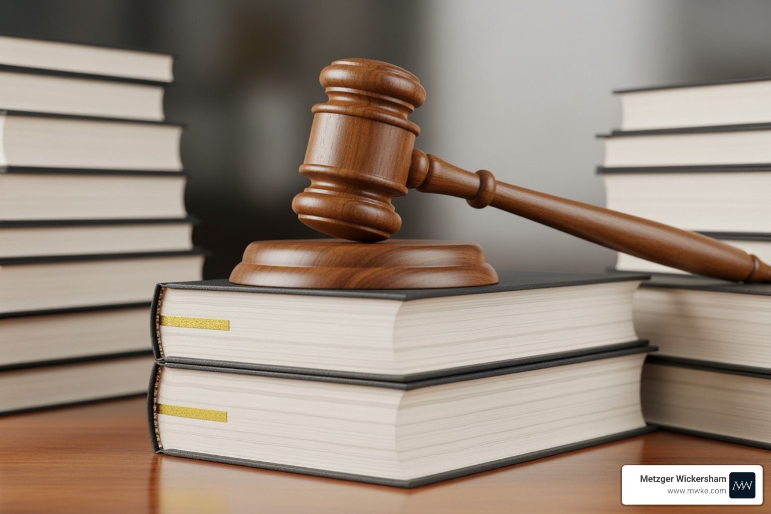 Gavel resting on a law book, symbolizing justice - Harrisburg pedestrian accident attorney