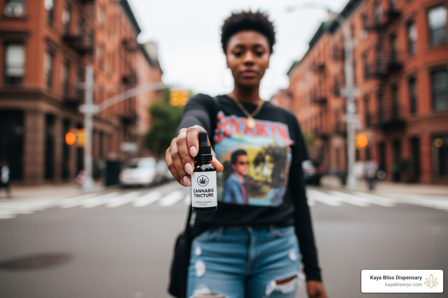 a curated selection of NY-branded tincture bottles available in Brooklyn. - cannabis tinctures brooklyn