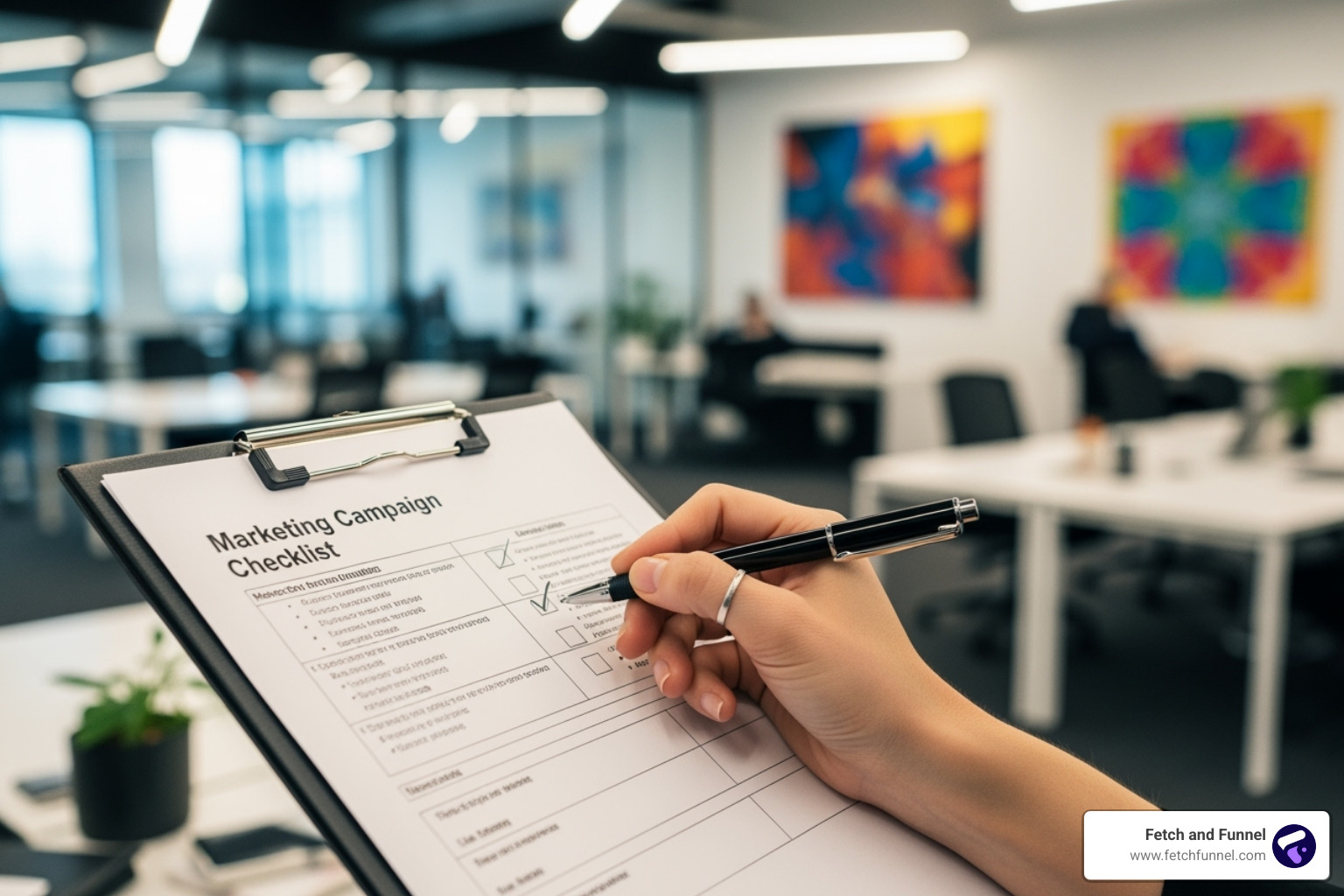 checklist for marketing campaign - best practices for lead nurturing