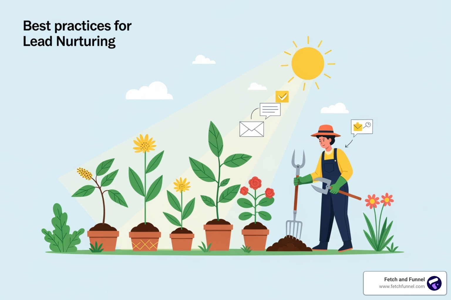 segmented audience dashboard - best practices for lead nurturing