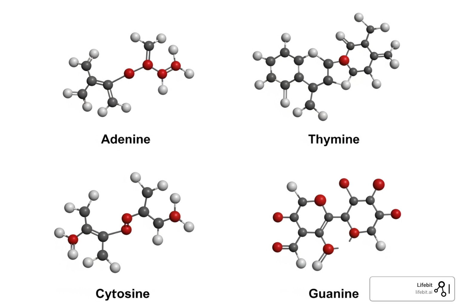 DNA bases - definition of sequencing