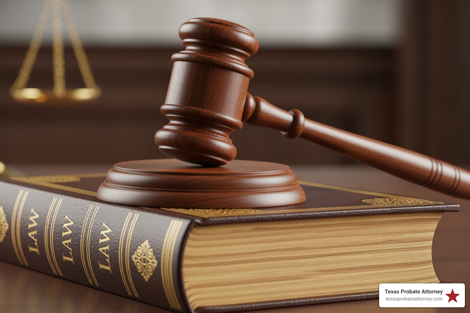 judge's gavel on a law book - contesting a will in queensland time limits