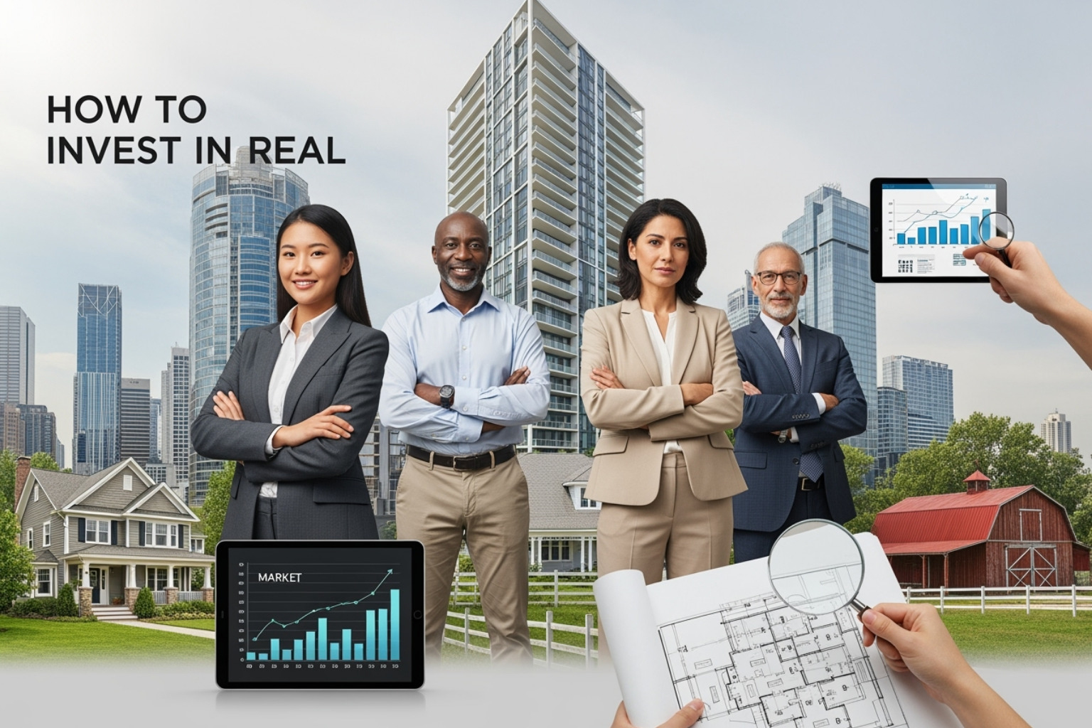 chart showing long-term property value appreciation - how to invest in real estate