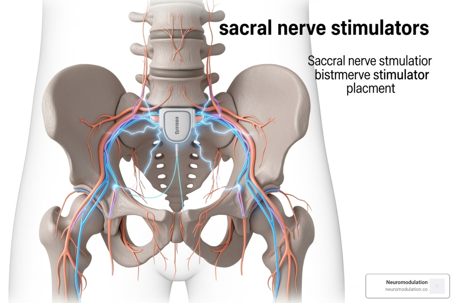 Illustration of the two phases of the SNS procedure: trial and permanent implant