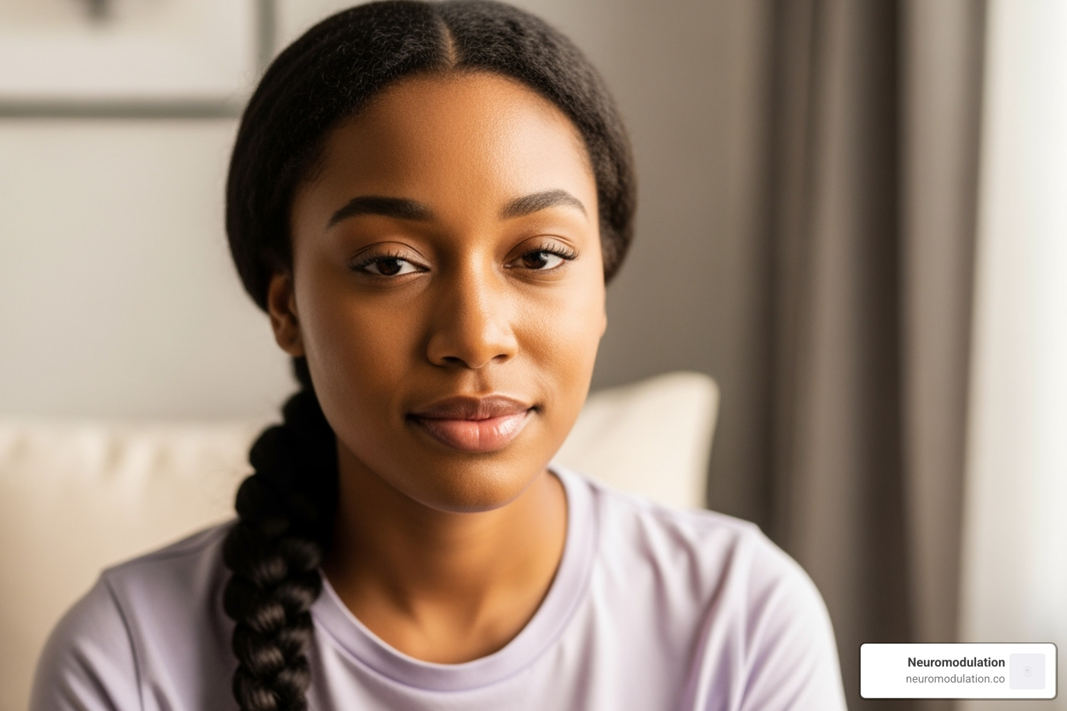 person experiencing relief from migraine - migraine