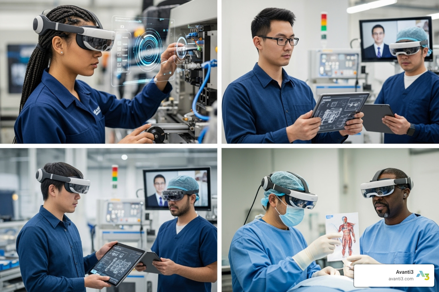 AR support in different settings - augmented reality based support solutions