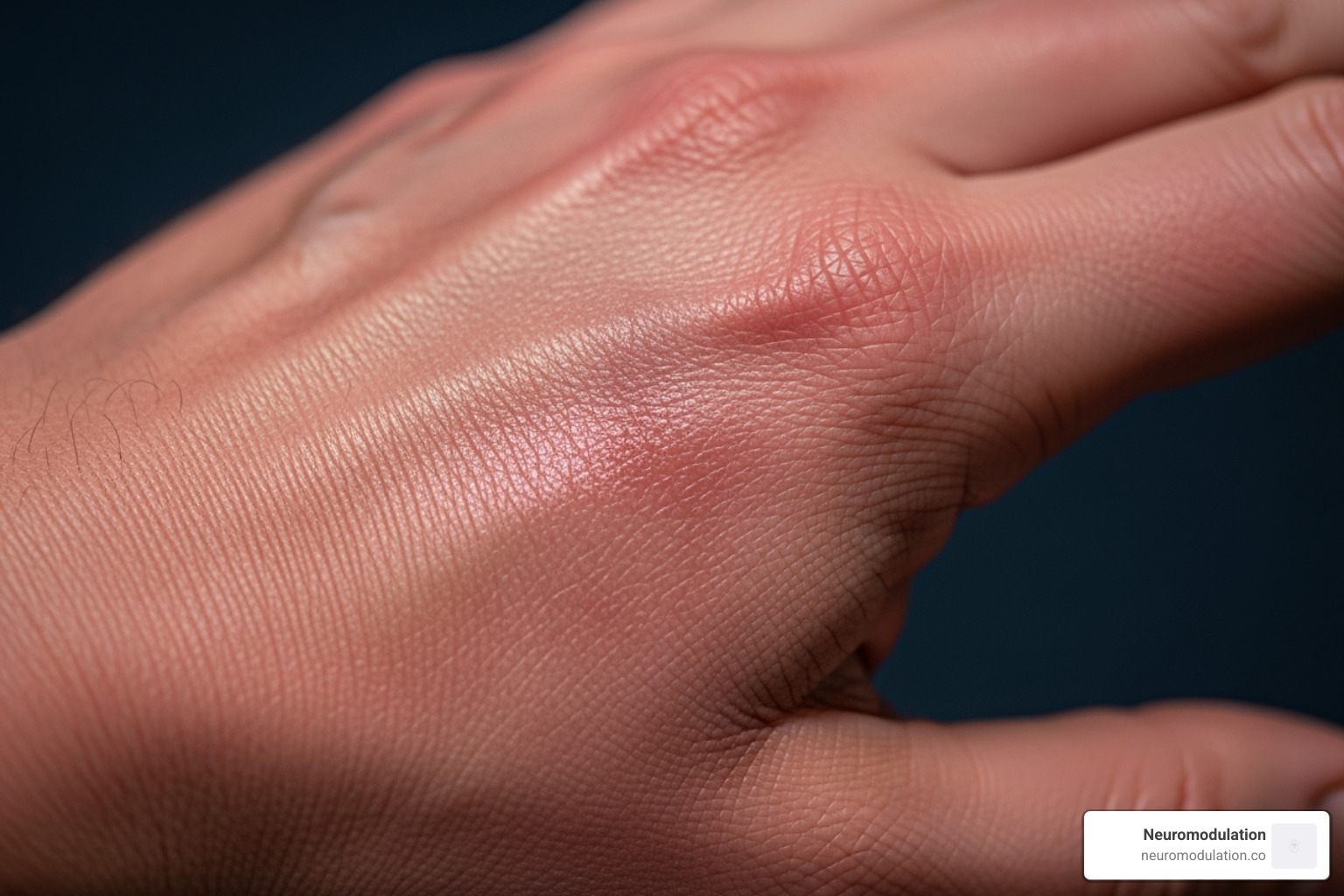 visible skin changes in CRPS - complex regional pain syndrome (crps)