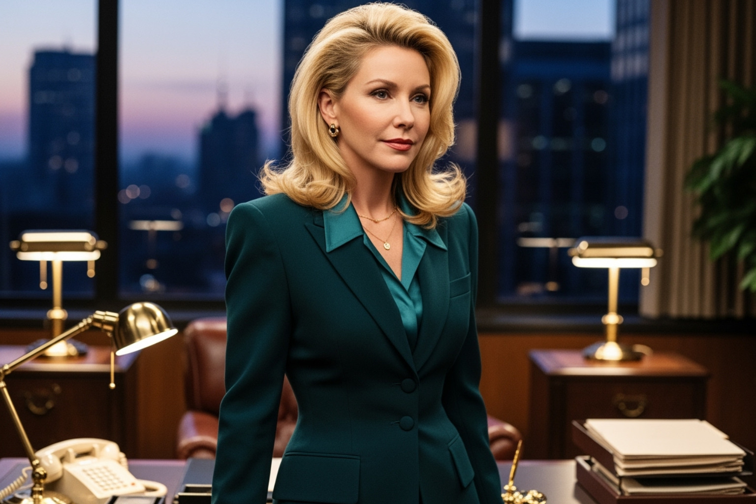Heather Locklear as Amanda Woodward on Melrose Place - heather locklear