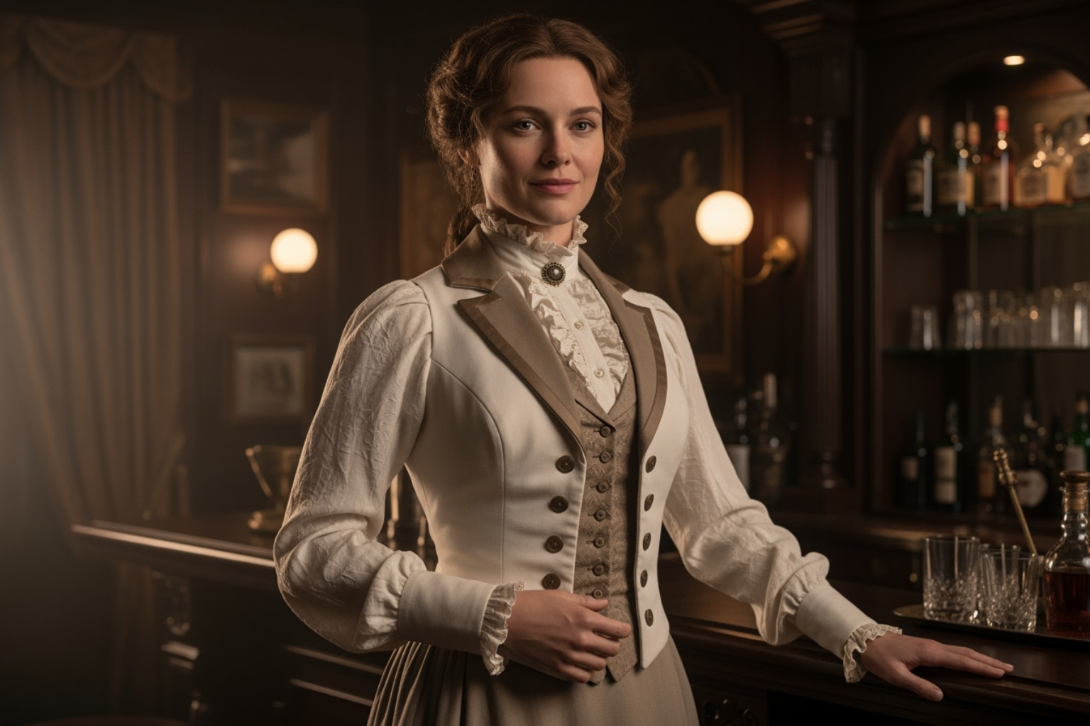 Talulah Riley as Angela in Westworld - talulah riley