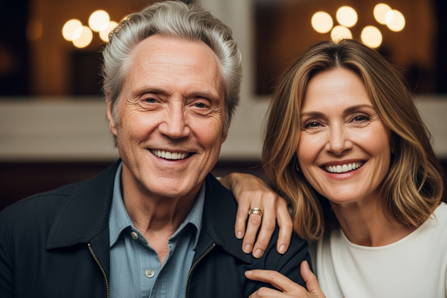 Christopher Walken with his wife, Georgianne Walken - christopher walken