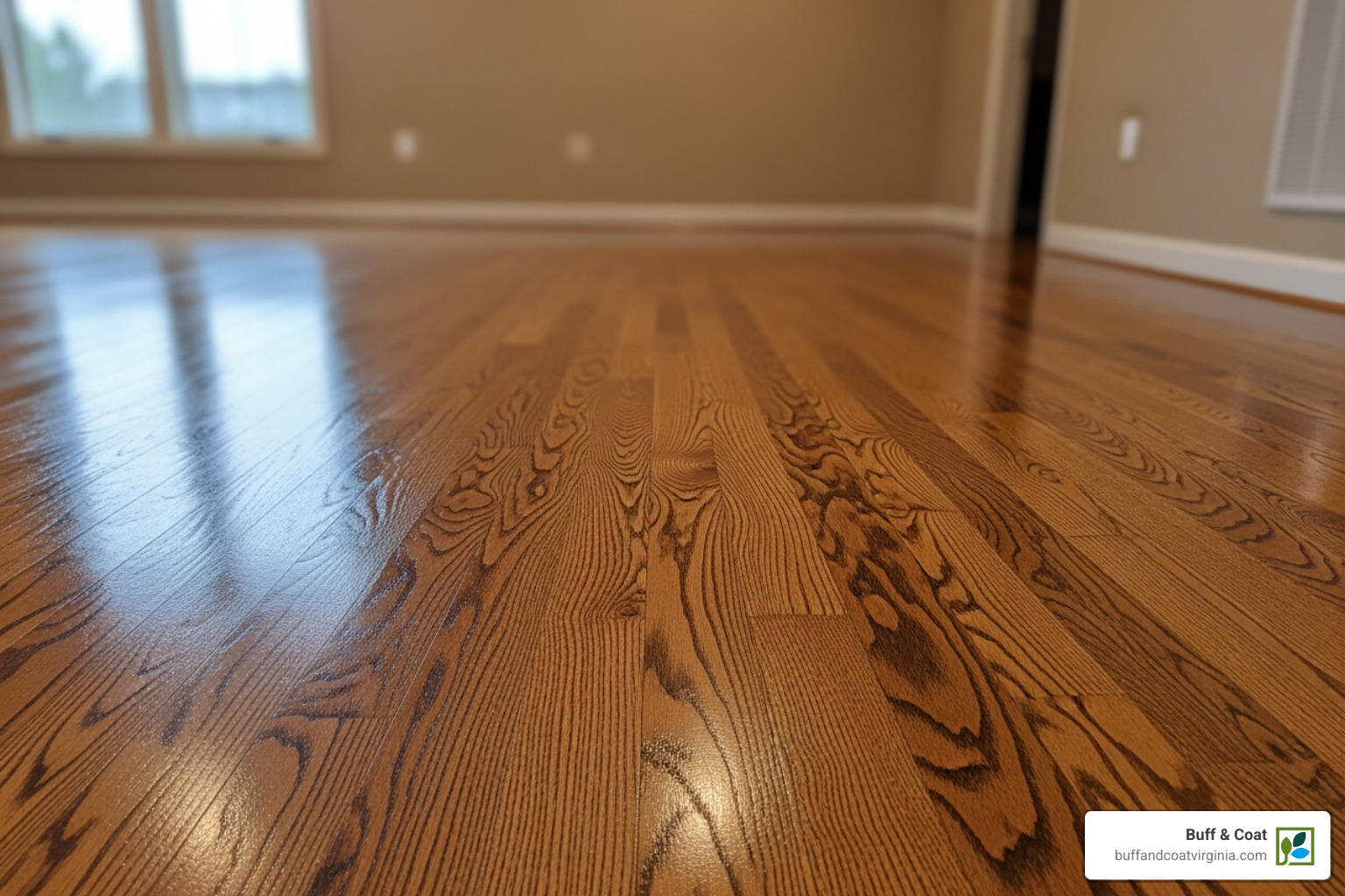 beautifully refinished hardwood floor - cover wood floor